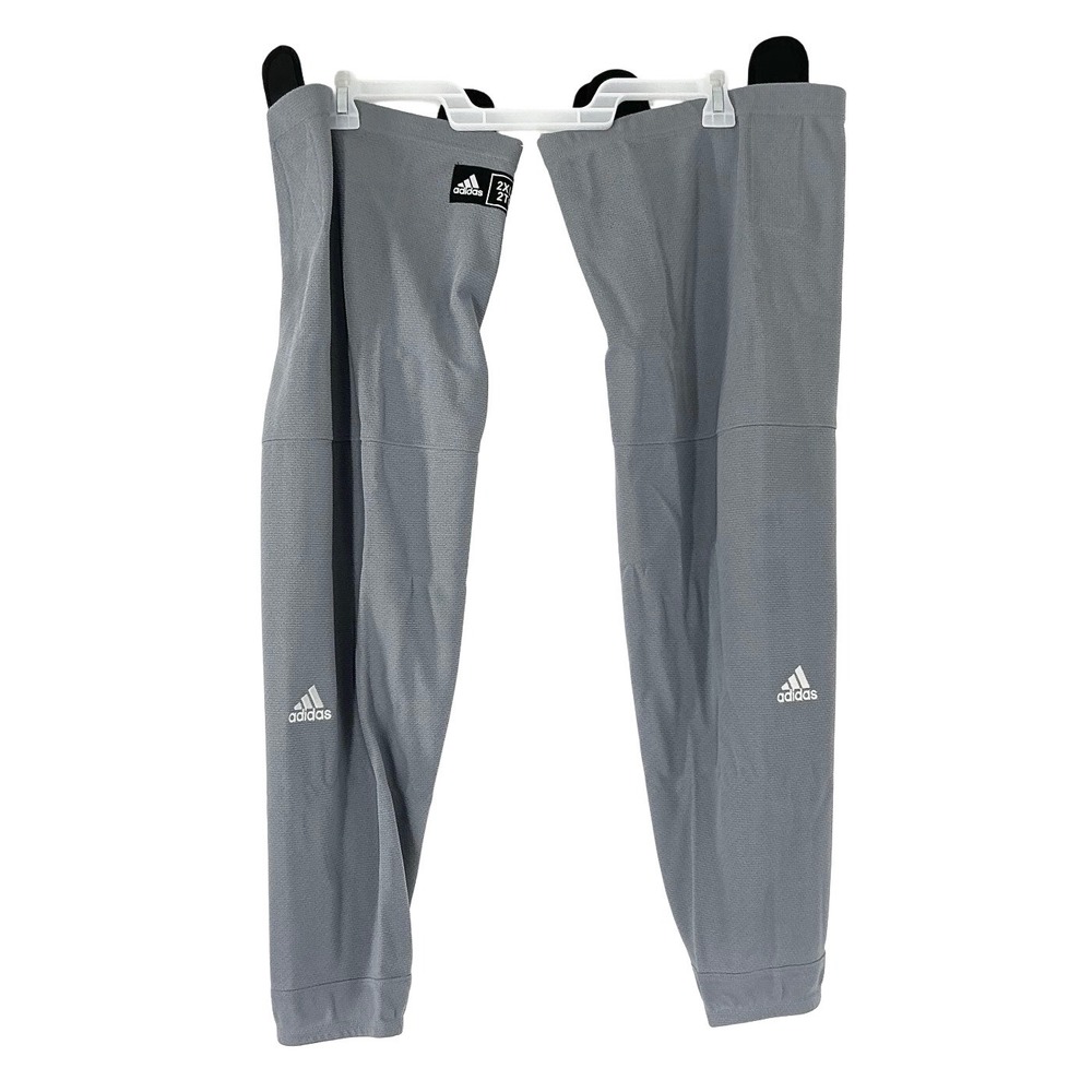 NEW Adidas Pro Stock Men's XXL Hockey Socks Mystic Gray DX0966‎ NWT